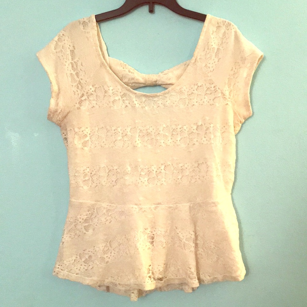 Lace shirt